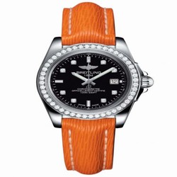Breitling Galactic 32 Sleek Edition Stainless Steel / Diamond / Trophy Black Diamond / Sahara A7133053/BF63/212X/A14BA.1