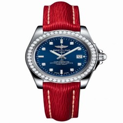 Breitling Galactic 32 Sleek Edition Stainless Steel / Diamond / Horizon Blue Diamond / Sahara A7133053/C966/209X/A14BA.1