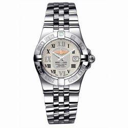 Breitling Galactic 30 Silver / Roman / Bracelet A71340L2.G670.368A
