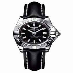 Breitling Galactic 32 Stainless Steel / Onyx Black / Calf A71356L2.BE76.408X