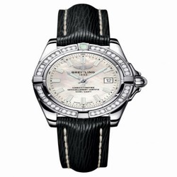 Breitling Galactic 32 Stainless Steel / Diamond / Pearl / Sahara A71356LA.A787.208X