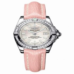 Breitling Galactic 32 Stainless Steel / Diamond / Pearl / Sahara A71356LA.A787.238X