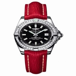 Breitling Galactic 32 Stainless Steel / Diamond / Onyx Black / Sahara A71356LA.BE76.209X
