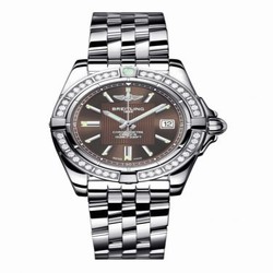 Breitling Galactic 32 Stainless Steel / Diamond / Solar Bronze / Bracelet A71356LA.Q579.367A