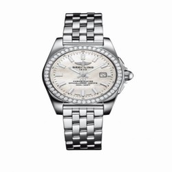 Breitling Galactic 29 Stainless Steel / Diamond / Pearl / Bracelet A7234853/A784/791A