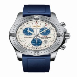 Breitling Colt Chronograph Stratus Silver / Rubber / Pin A7338811/G790/145S/A20S.1