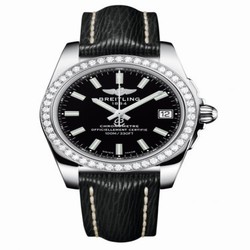 Breitling Galactic 36 Stainless Steel / Diamond / Trophy Black / Sahara A7433053.BE08.213X