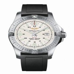 Breitling Colt Quartz Stratus Silver / Rubber / Pin A7438811/G792/131S/A20S.1
