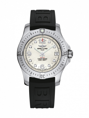 Breitling Colt 36 Pearl Diamond / Rubber / Pin A7438911/A771/237S/A16S.1