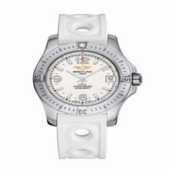 Breitling Colt 36 Stratus Silver / Rubber / Pin A7438911/G803/230S/A16S.1