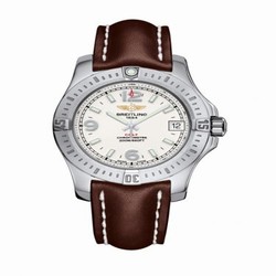 Breitling Colt 36 Stratus Silver / Calf / Pin A7438911/G803/416X/A16BA.1