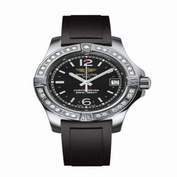 Breitling Colt Lady Diamond / Volcano Black / Rubber / Pin A7738853/BD46/133S/A14S.1