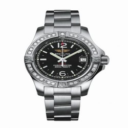 Breitling Colt Lady Diamond / Volcano Black / Bracelet A7738853/BD46/175A