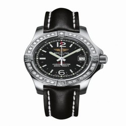 Breitling Colt Lady Diamond / Volcano Black / Calf / Pin A7738853/BD46/408X/A14BA.1