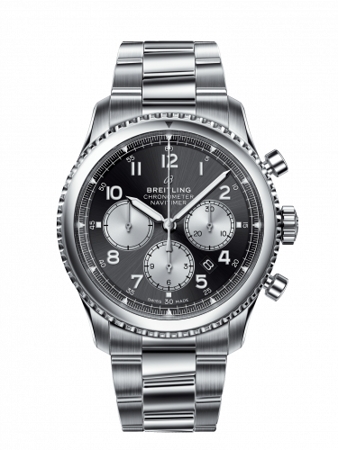 Breitling Navitimer 8 B01 Chronograph 43 Stainless Steel / Black / Bracelet AB0117131B1A1