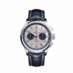 Breitling Premier B01 Chronograph 42 Bentley Mulliner Stainless Steel / Silver / Croco / Pin AB0118A71G1P2