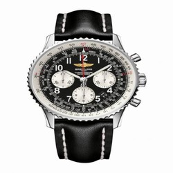 Breitling Navitimer 01 43 Stainless Steel / Black Arabic / Calf / Pin AB012012/BB02/435X/A20BA.1