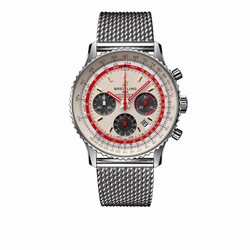 Breitling Navitimer 1 B01 Chronograph 43 Stainless Steel / Airline Editions TWA / Calf / Mesh AB01219A1G1A1