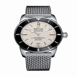 Breitling Superocean Heritage II 42 Stainless Steel / Black / Silver / Bracelet AB201012/G827/154A