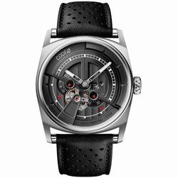 CODE41 Anomaly-01 Stainless Steel / Black AN01-IN-BK-ST-PER-BK