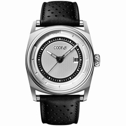 CODE41 Anomaly-02 Stainless Steel / Silver AN02-IN-SIL-ST-PER-BK