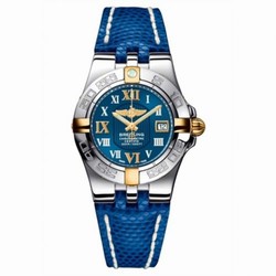 Breitling Galactic 30 Two Tone Blue / Roman / Blue Teju B71340L2.C779.163Z
