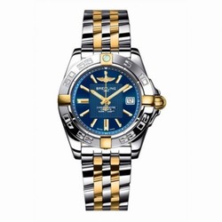 Breitling Galactic 32 Two Tone Blue / Two Tone Bracelet B71356L2.C812.367D