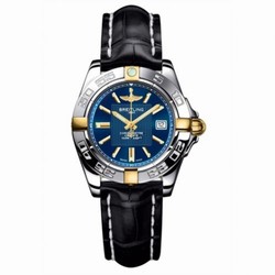 Breitling Galactic 32 Two Tone Blue / Alligator B71356L2.C812.777P