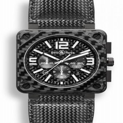 Bell & Ross BR 01 94 Carbon Fiber Chronograph BR0194CAFIBER