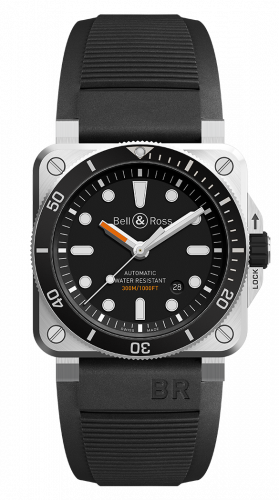 Bell & Ross BR 03-92 Diver Stainless Steel / Black BR0392-D-BL-ST/SRB