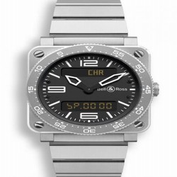 Bell & Ross BR 03 92 Type Aviation Steel BR0392-AVIA-ST/SST