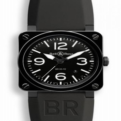 Bell & Ross BR 03 92 Black Ceramic BR0392CERBLPSRB