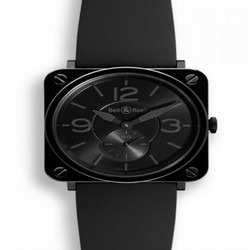 Bell & Ross BR S Black Ceramic Phantom BRSBLCPHSBR