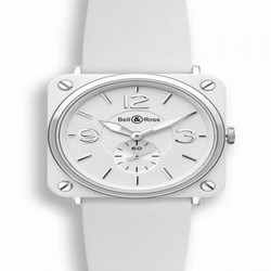 Bell & Ross BR S White Ceramic BRSWHCERAMICSRB