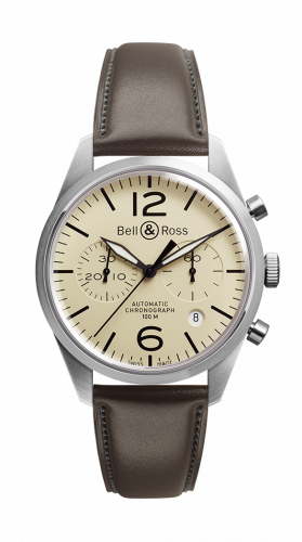Bell & Ross BR 126 Original Beige Chronograph BRV126-BEI-ST/SCA