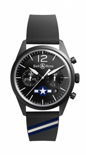 Bell & Ross BR 126 Insigna US Chronograph BRV126-BL-CA-CO/US
