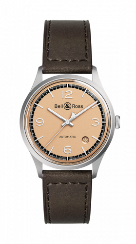 Bell & Ross BR V1-92 Stainless Steel / Bellytanker / Calf BRV192-BT-ST/SCA