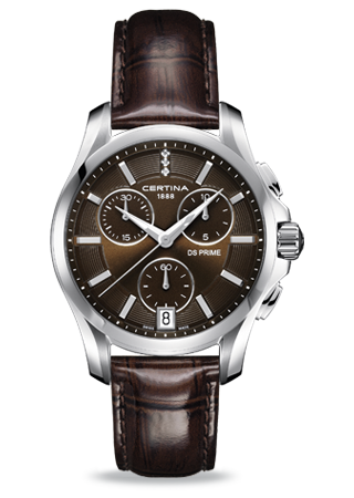 Certina DS Prime Chronograph Brown C0042171629600