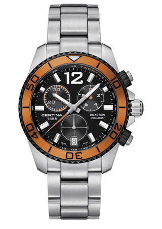 Certina DS Action Chronograph Orange C0134172105701
