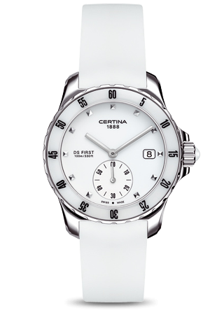 Certina DS First Lady Ceramic White C0142351701100