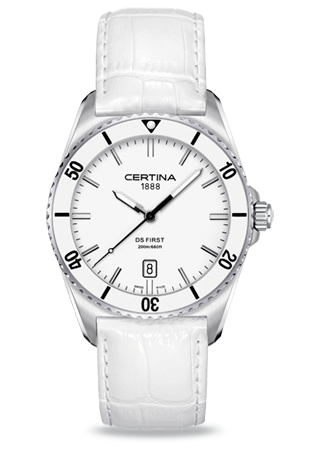 Certina DS First Ceramic White C0144101601100