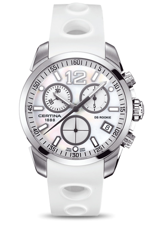 Certina DS Rookie Chronograph White C0164171711700