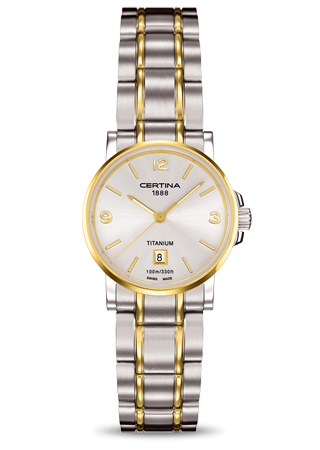 Certina DS Caimano Lady Two TOne C0172105503700