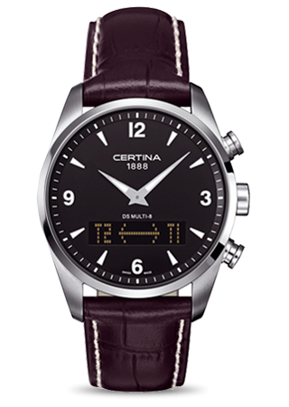 Certina DS Multi-8 Black Strap C0204191605700