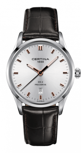 Certina DS-2 PreciDrive Stainless Steel / Silver / Strap C024.410.16.031.21