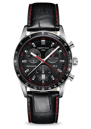 Certina DS 2 Chrono 1/100 Sec PreciDrive Leather C0244471605103