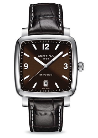 Certina DS Podium Square Brown C0255101629700