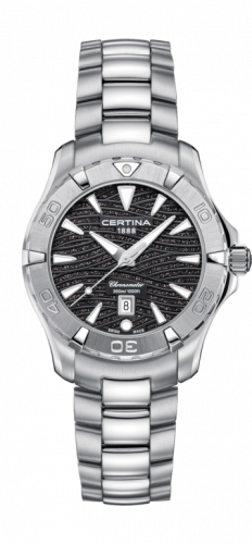 Certina DS Action Lady Stainless Steel / Black / Bracelet C032.251.11.051.09