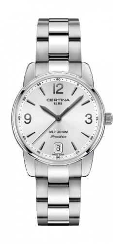 Certina DS Podium 33 Stainless Steel / Silver / Bracelet C034.210.11.037.00