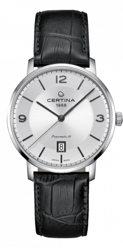 Certina DS Caimano Powermatic 80 Stainless Steel / Silver / Strap C035.407.16.037.00